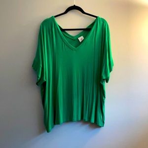 Cabi Double v-neck dolman top